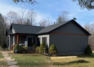 After complete exterior remodel