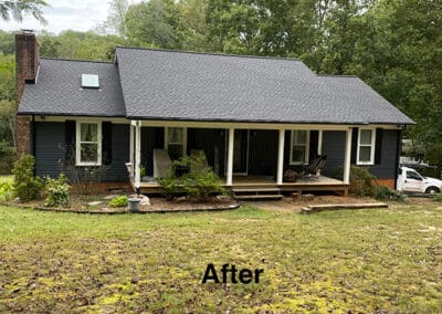 After complete exterior remodel